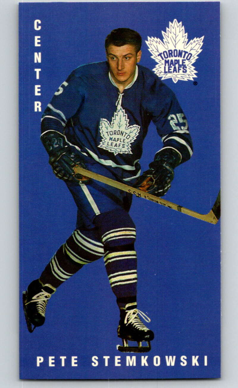 1994-95 Parkhurst Tall Boys #113 Pete Stemkowski Maple Leafs V81118 Image 1