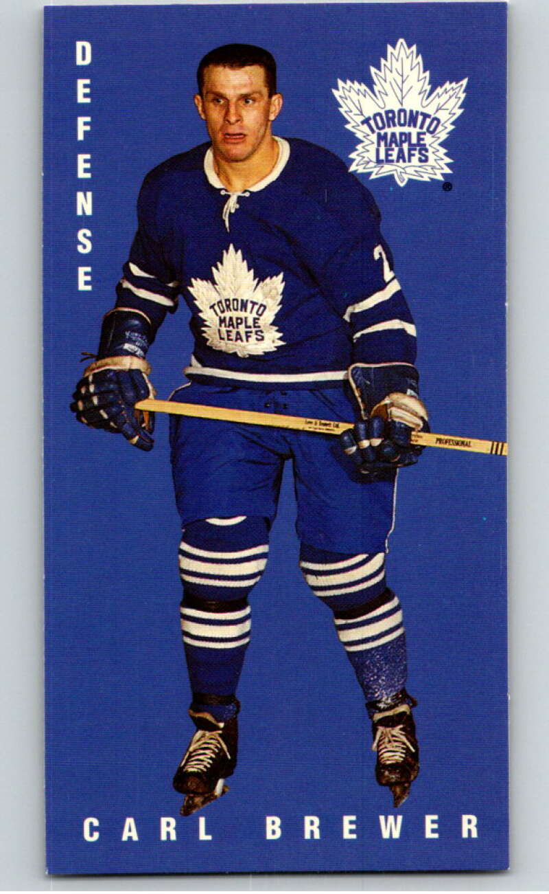 1994-95 Parkhurst Tall Boys #114 Carl Brewer Maple Leafs V81120 Image 1