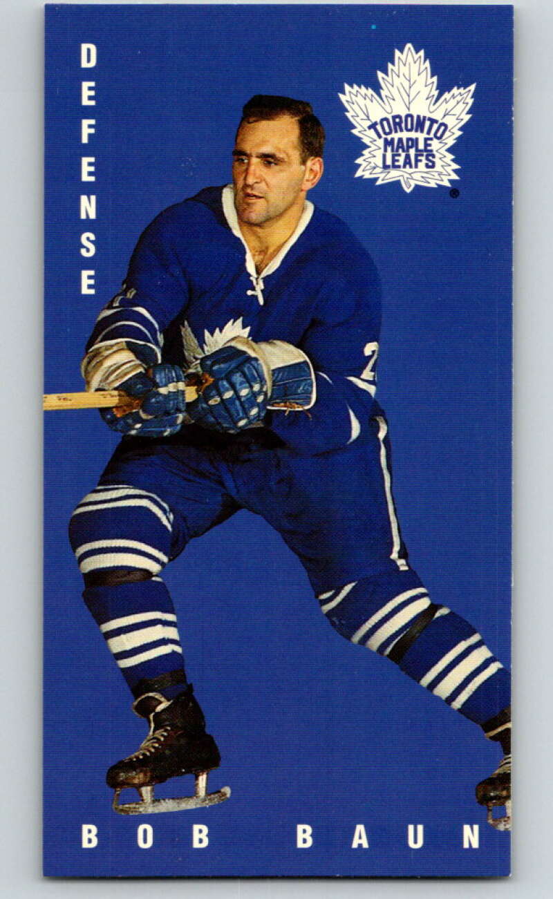 1994-95 Parkhurst Tall Boys #120 Bob Baun Maple Leafs V81135 Image 1