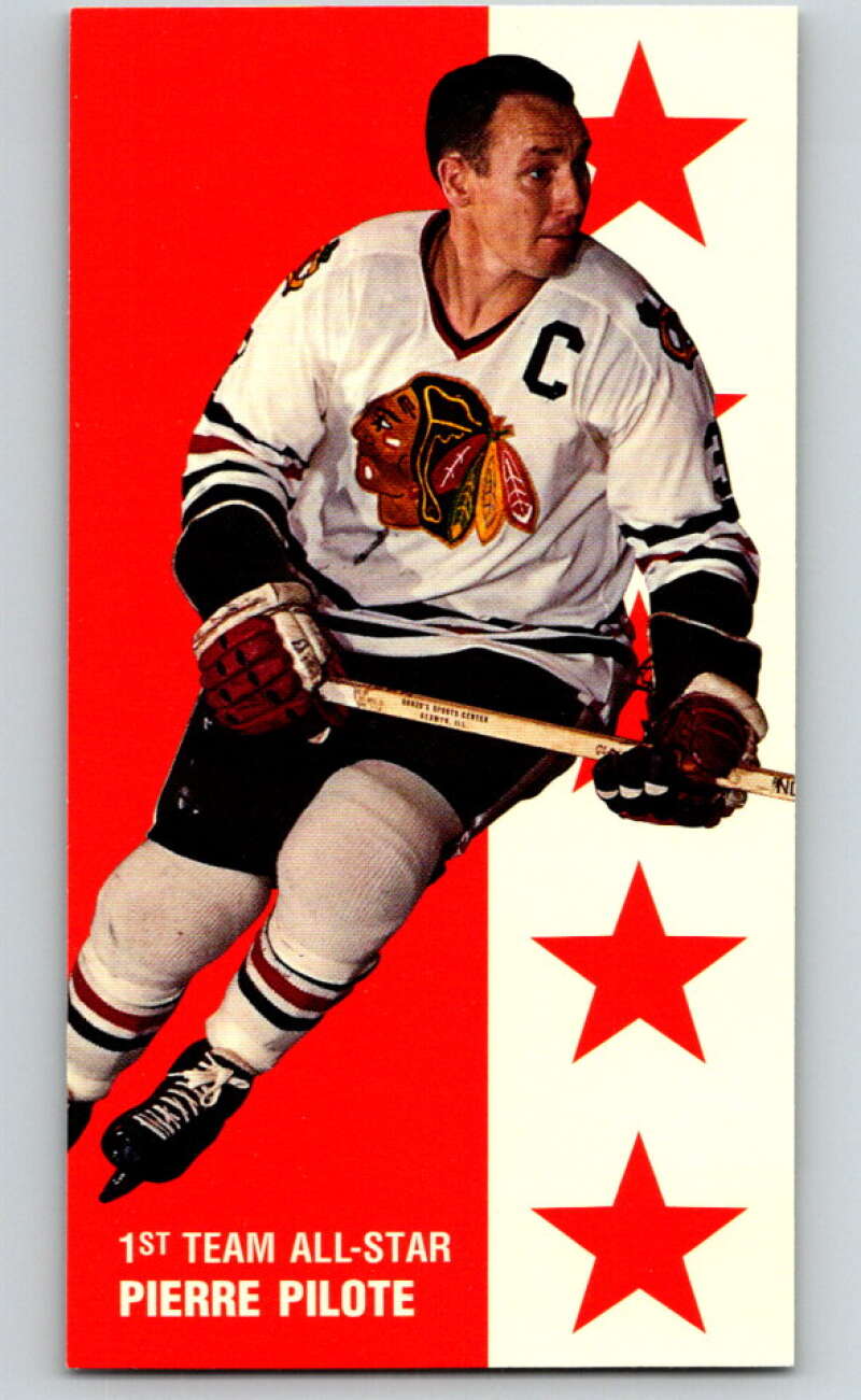 1994-95 Parkhurst Tall Boys #134 Pierre Pilote AS Blackhawks V81160 Image 1