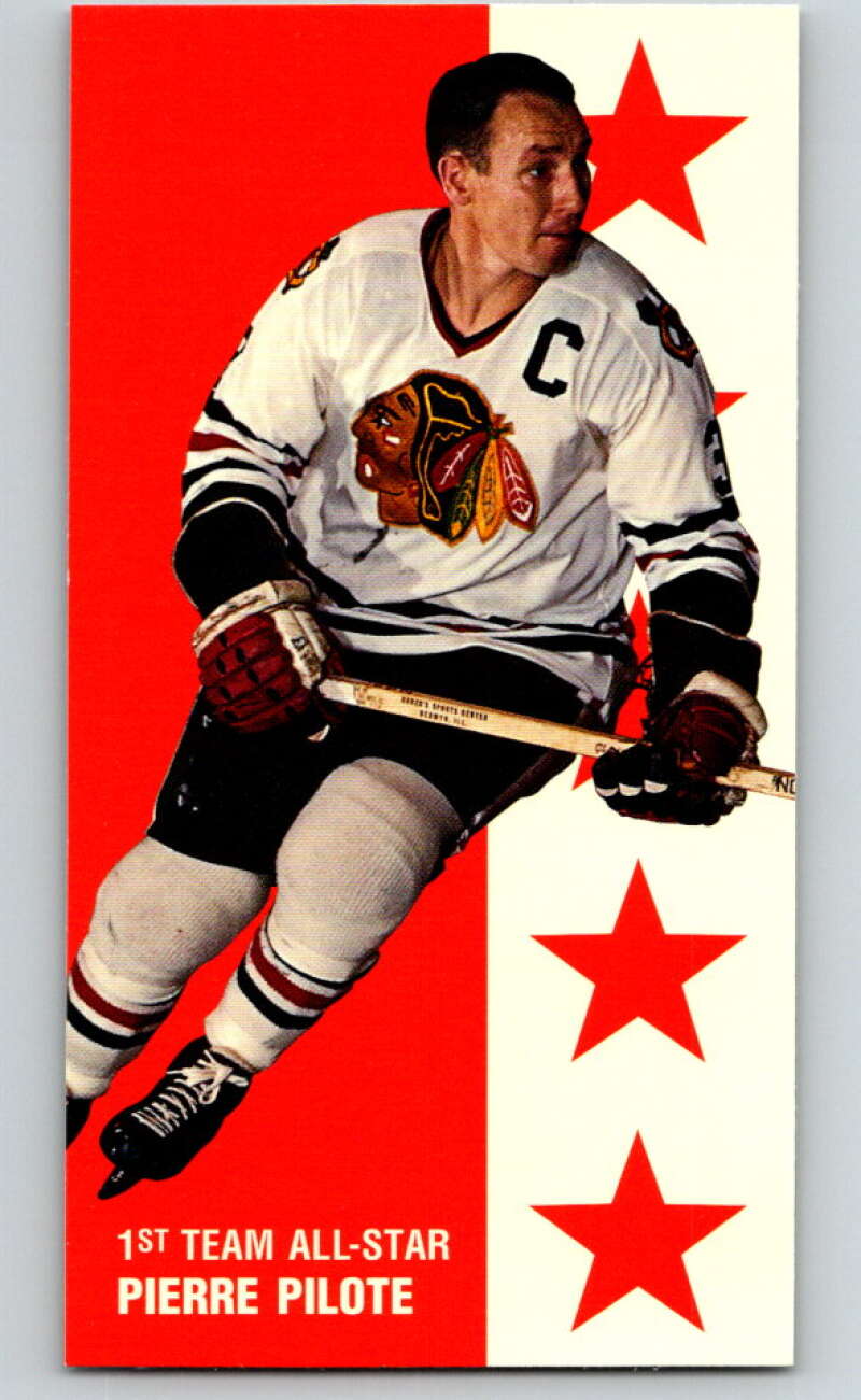 1994-95 Parkhurst Tall Boys #134 Pierre Pilote AS Blackhawks V81161 Image 1
