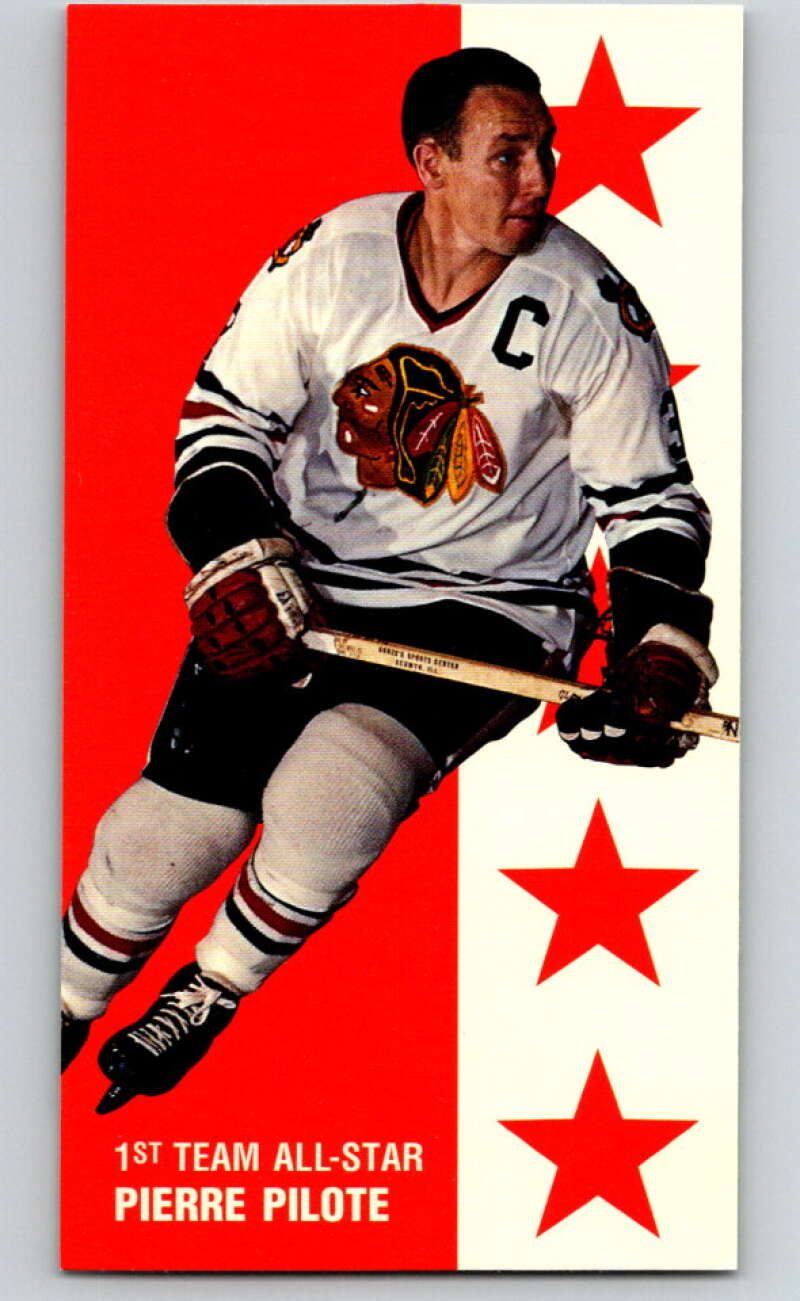 1994-95 Parkhurst Tall Boys #134 Pierre Pilote AS Blackhawks V81162 Image 1
