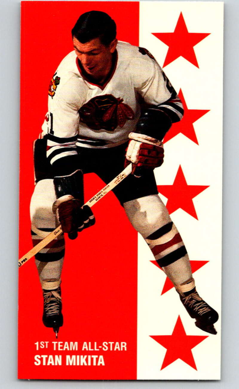 1994-95 Parkhurst Tall Boys #138 Stan Mikita AS Blackhawks V81169 Image 1