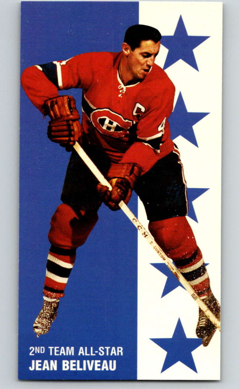 1994-95 Parkhurst Tall Boys #142 Jean Beliveau AS Canadiens V81180 Image 1