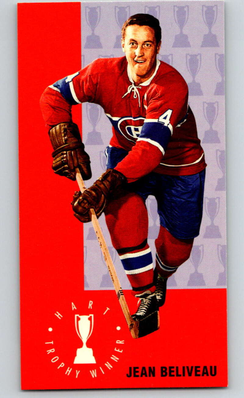 1994-95 Parkhurst Tall Boys #146 Jean Beliveau TW Canadiens V81187 Image 1