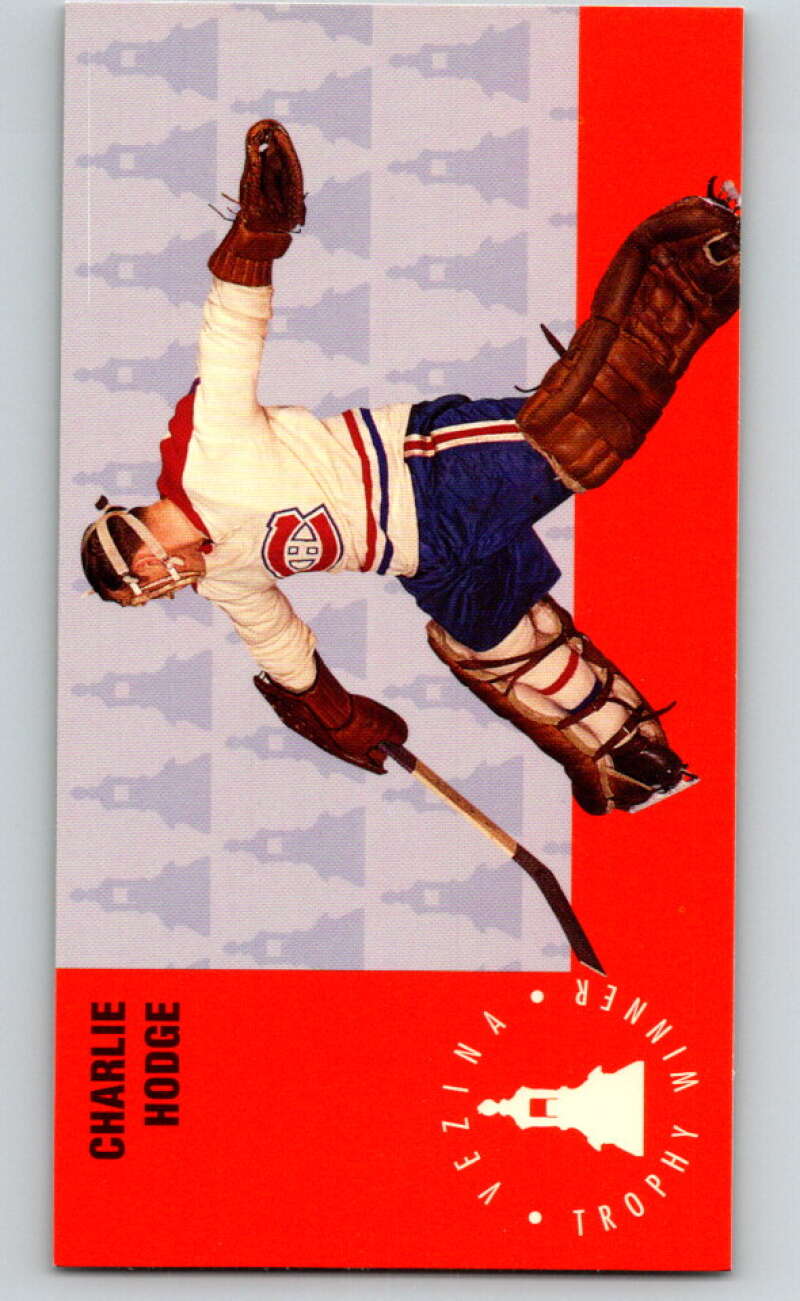 1994-95 Parkhurst Tall Boys #148 Charlie Hodge Canadiens V81194 Image 1