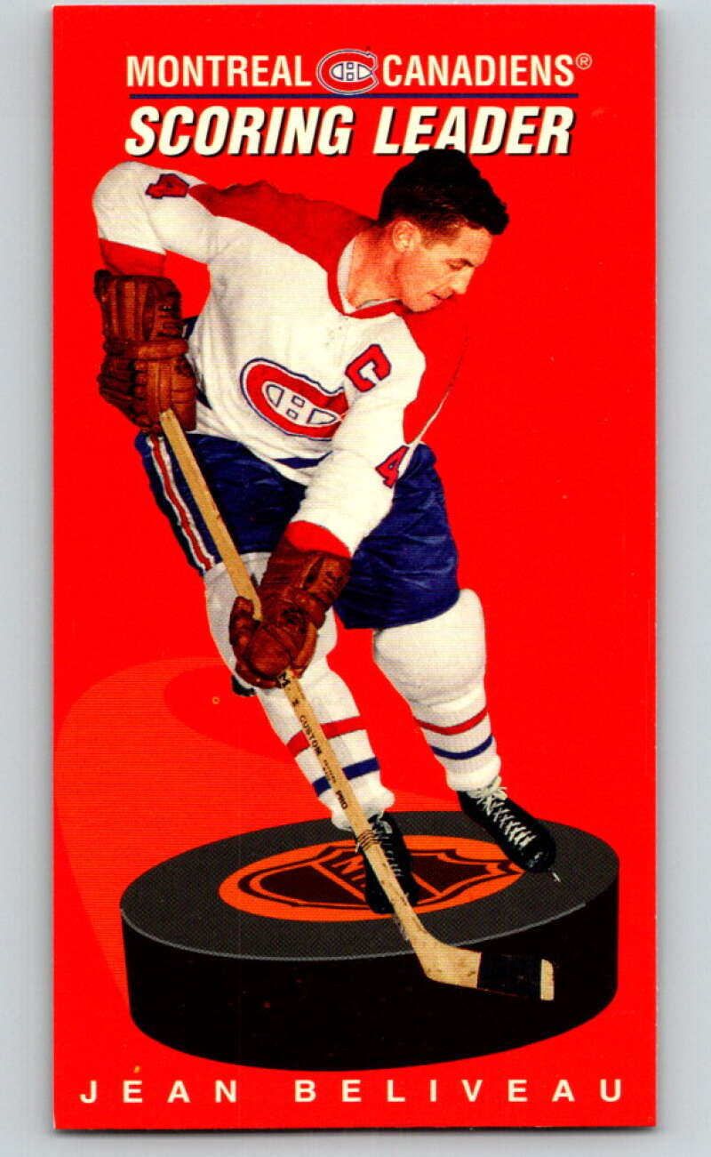 1994-95 Parkhurst Tall Boys #172 Jean Beliveau LL Canadiens V81261 Image 1
