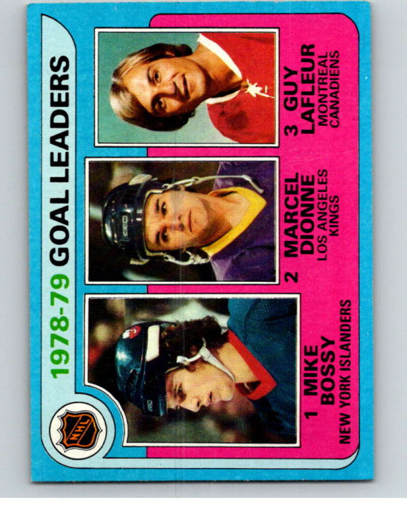 1979-80 Topps #1 Bossy/Dionne/Lafleur LL V81283 Image 1