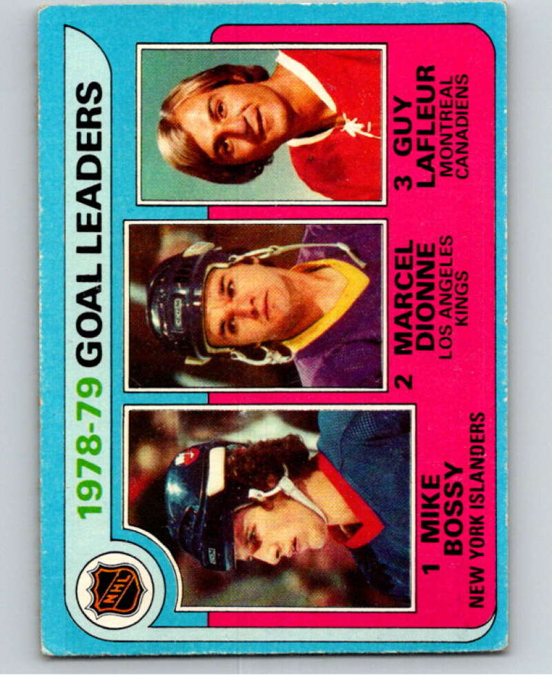 1979-80 Topps #1 Bossy/Dionne/Lafleur LL V81287 Image 1