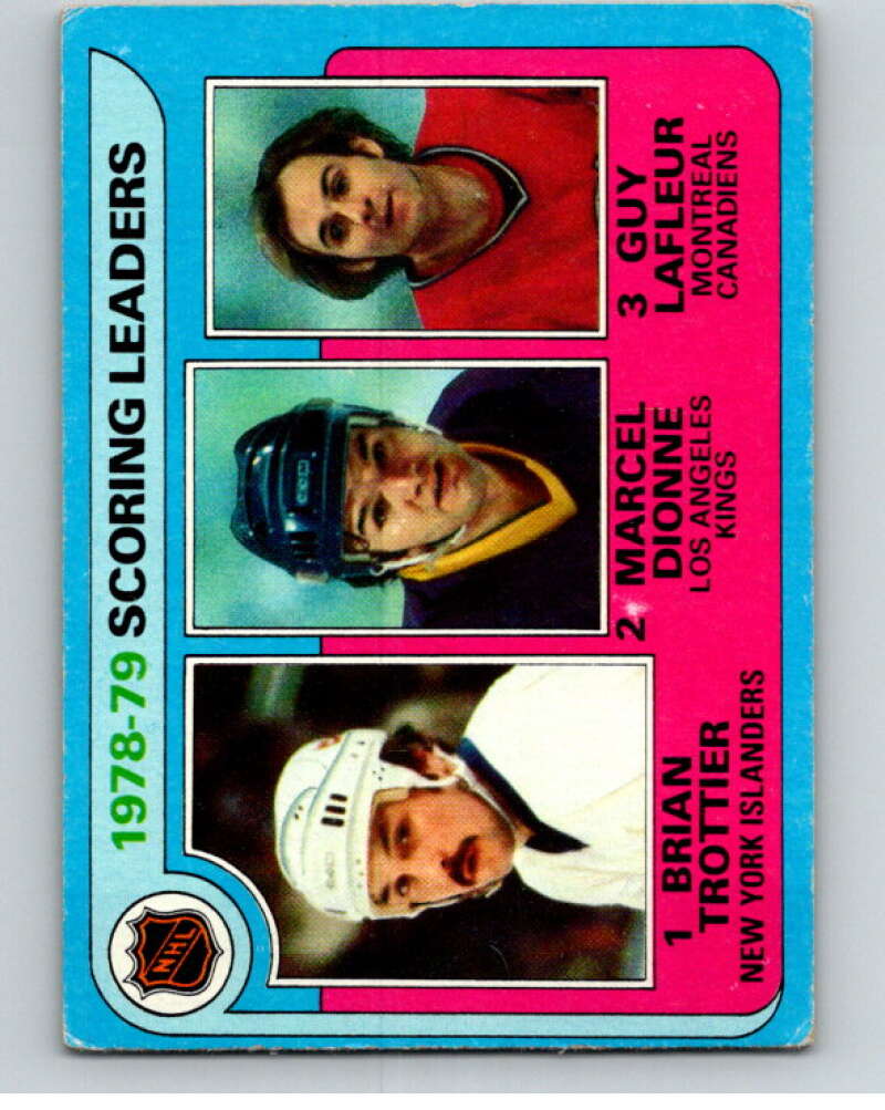 1979-80 Topps #3 Trottier/ Dionne/Lafleur LL V81290 Image 1