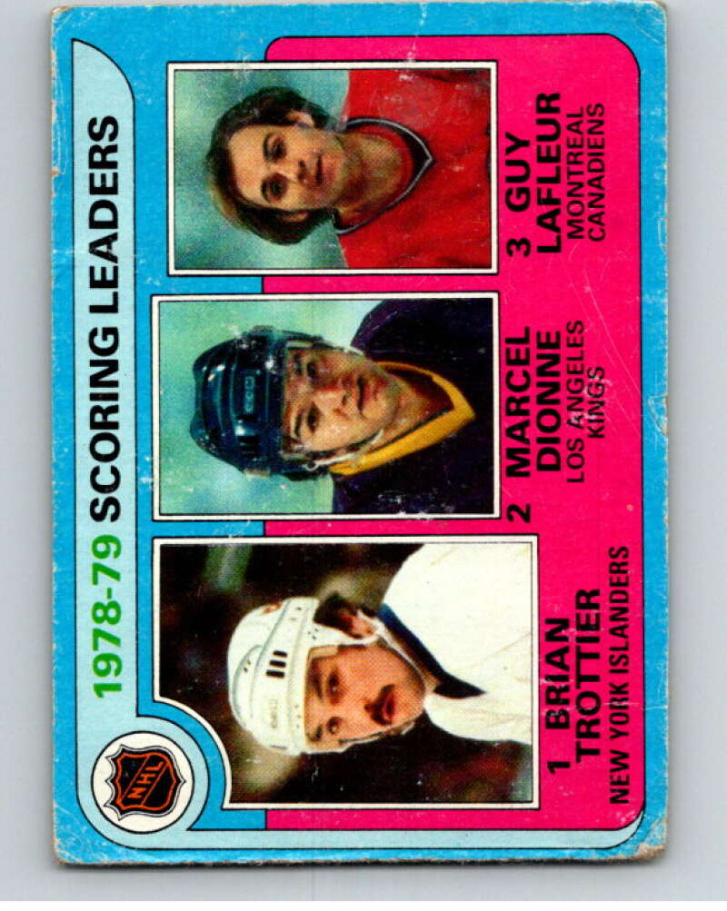 1979-80 Topps #3 Trottier/ Dionne/Lafleur LL V81291 Image 1