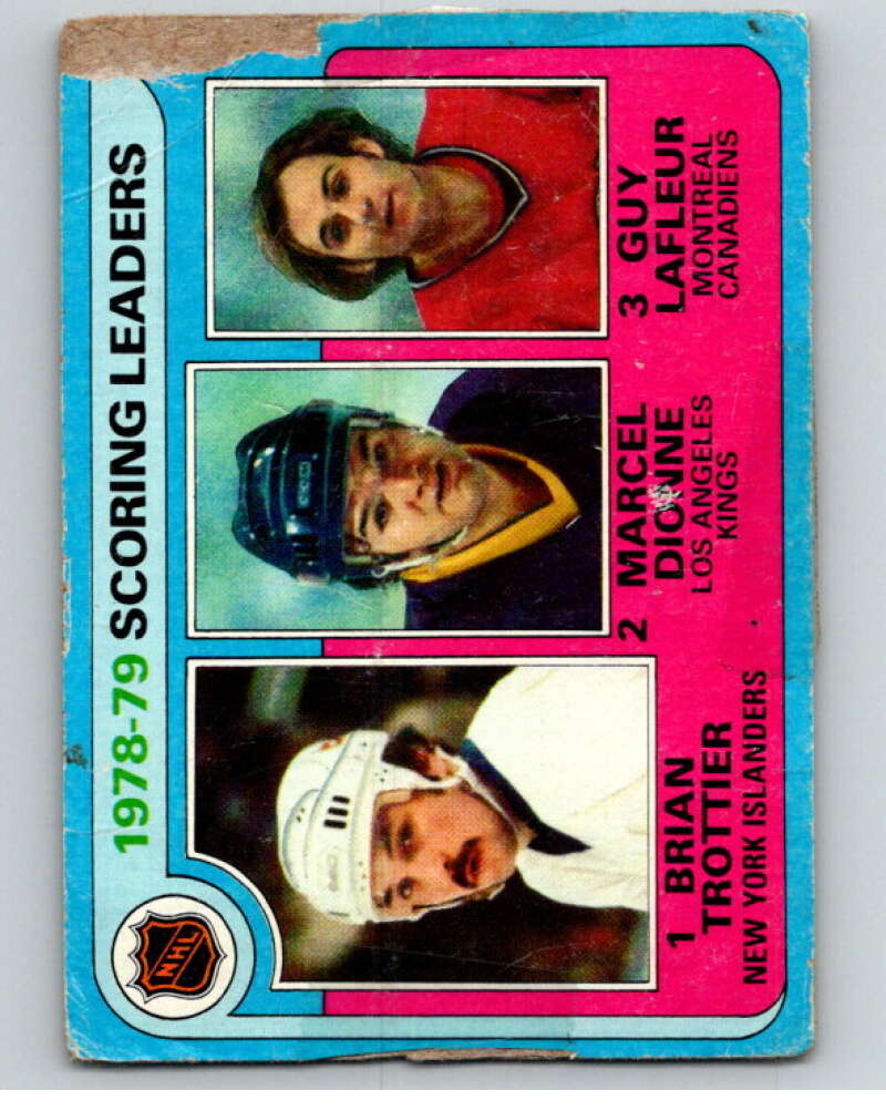 1979-80 Topps #3 Trottier/ Dionne/Lafleur LL V81293 Image 1