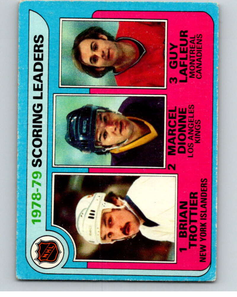 1979-80 Topps #3 Trottier/ Dionne/Lafleur LL V81294 Image 1