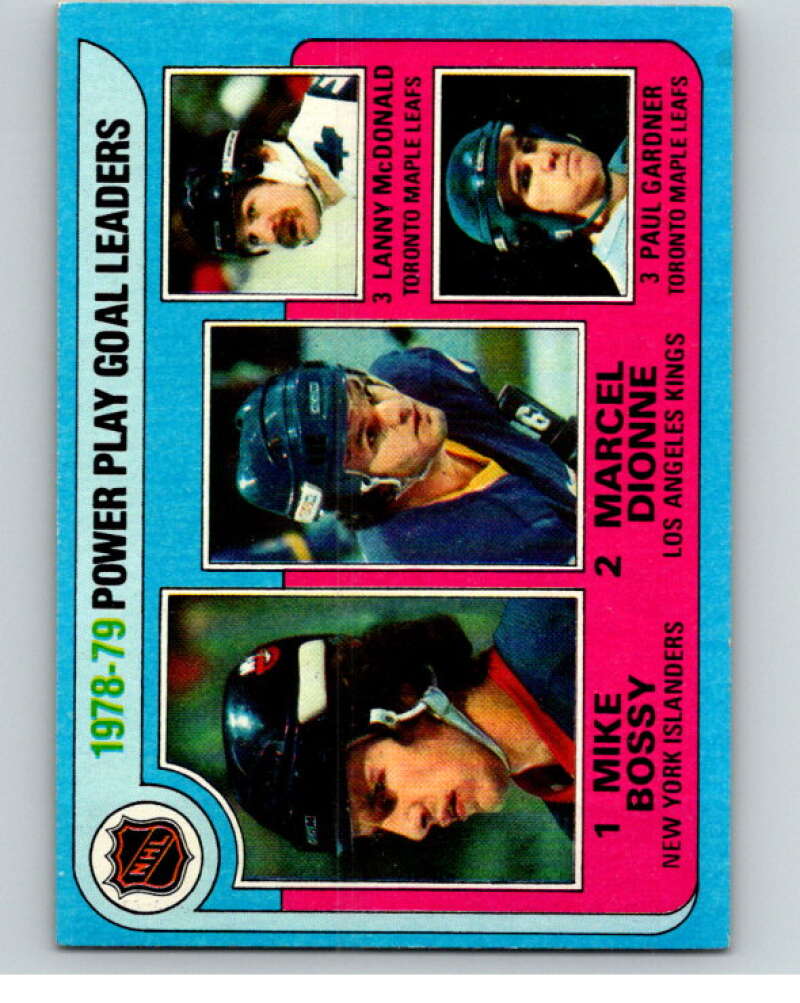 1979-80 Topps #5 Bossy/Dionne/McDonald/Gardner LL V81299 Image 1