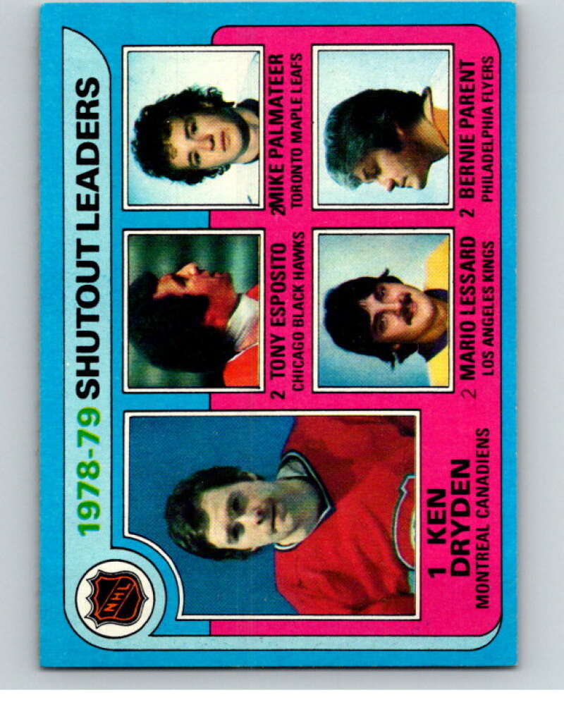 1979-80 Topps #8 Dryden/Esposito/ Palmateer/Lessard/Parent V81305 Image 1
