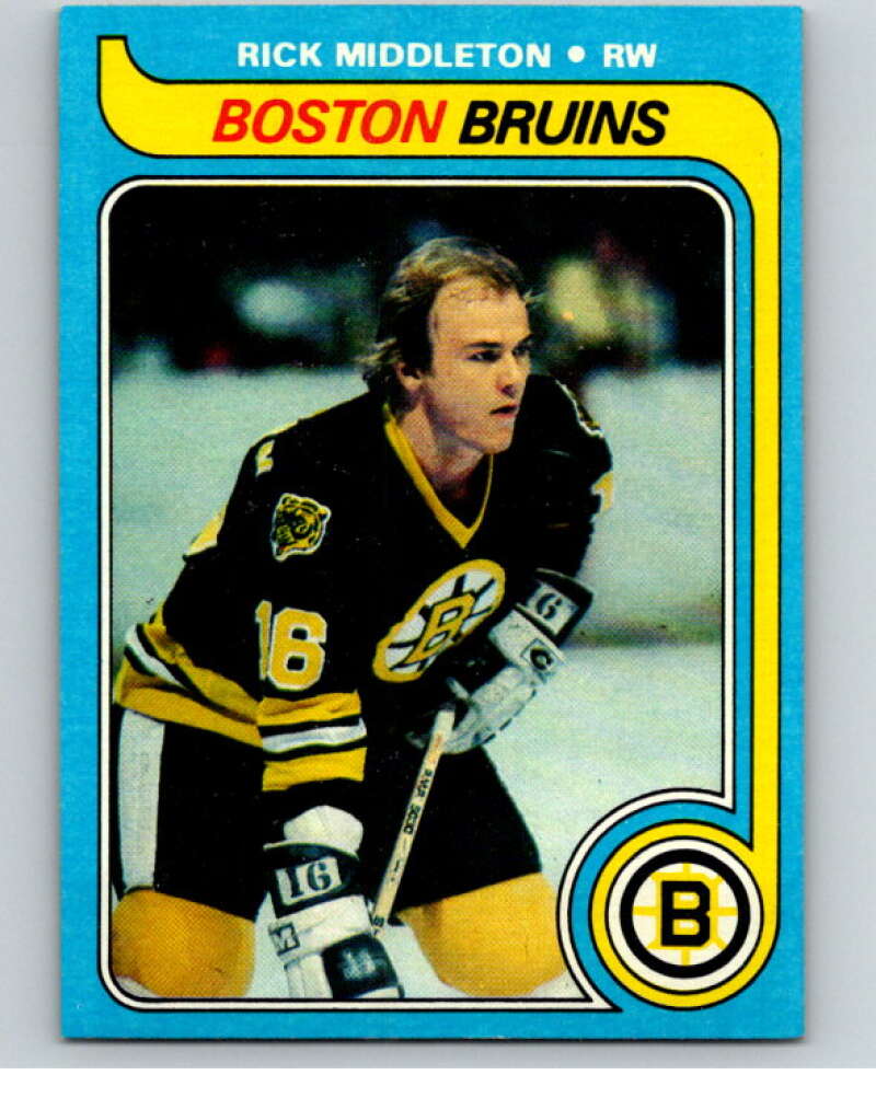1979-80 Topps #10 Rick Middleton Boston Bruins V81310 Image 1
