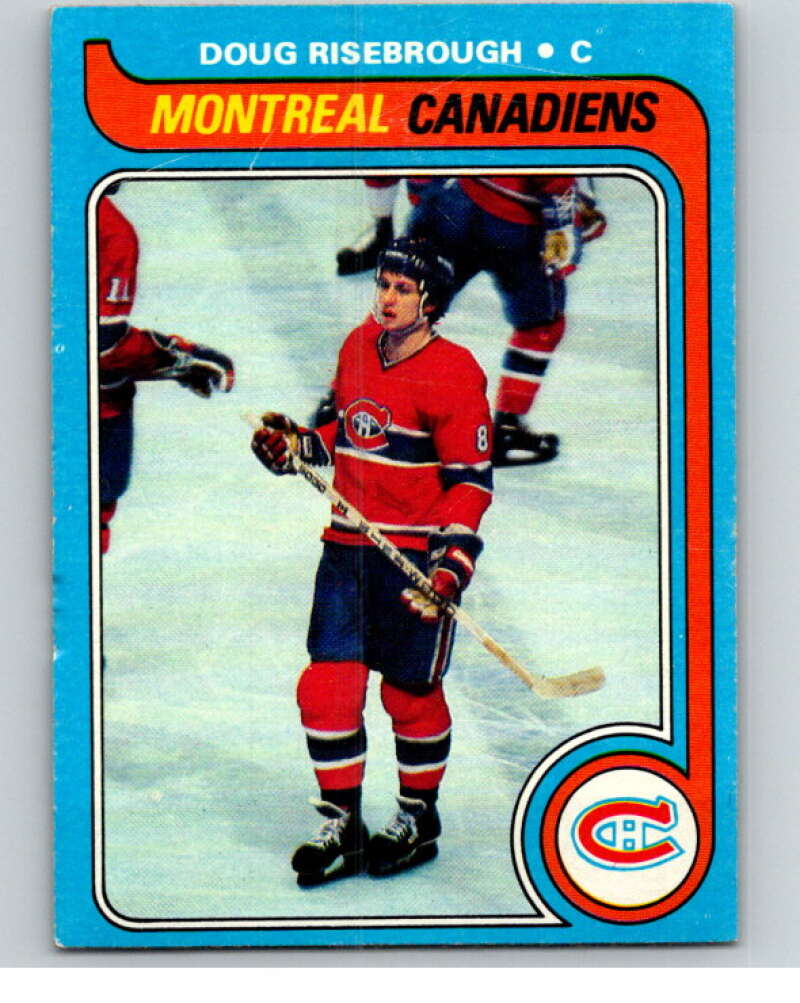 1979-80 Topps #13 Doug Risebrough Montreal Canadiens V81321 Image 1