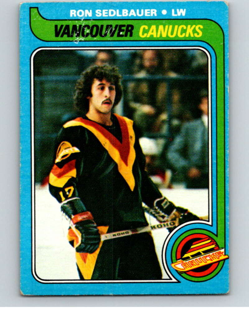 1979-80 Topps #19 Ron Sedlbauer Vancouver Canucks V81335 Image 1