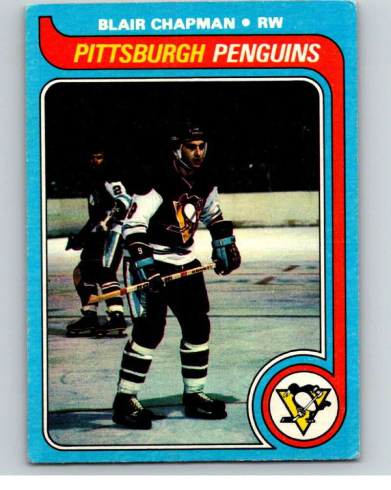 1979-80 Topps #21 Blair Chapman Pittsburgh Penguins V81340 Image 1