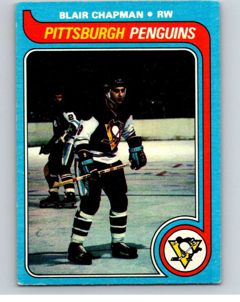 1979-80 Topps #21 Blair Chapman Pittsburgh Penguins V81341 Image 1