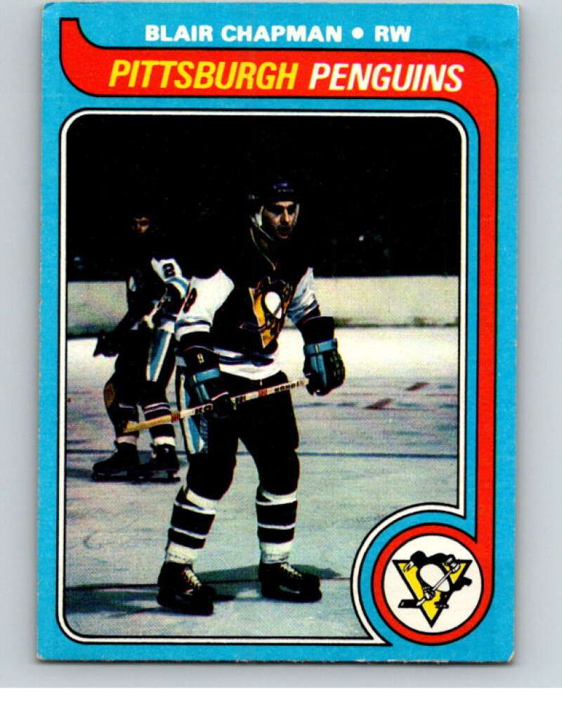 1979-80 Topps #21 Blair Chapman Pittsburgh Penguins V81342 Image 1