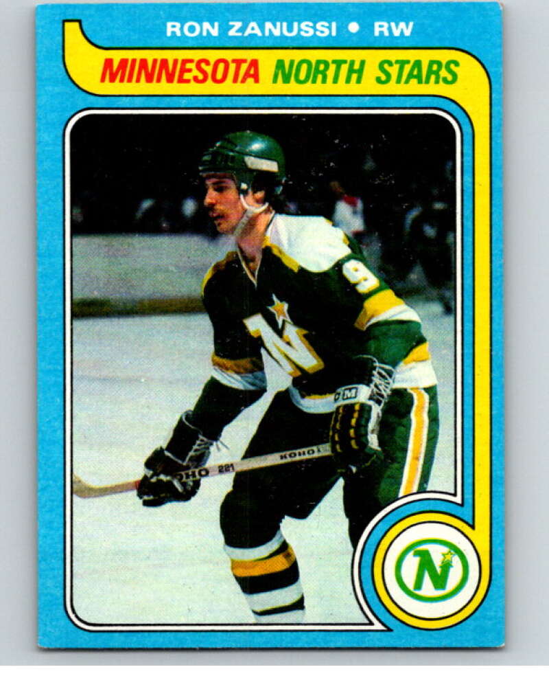 1979-80 Topps #22 Ron Zanussi Minnesota North Stars V81344 Image 1