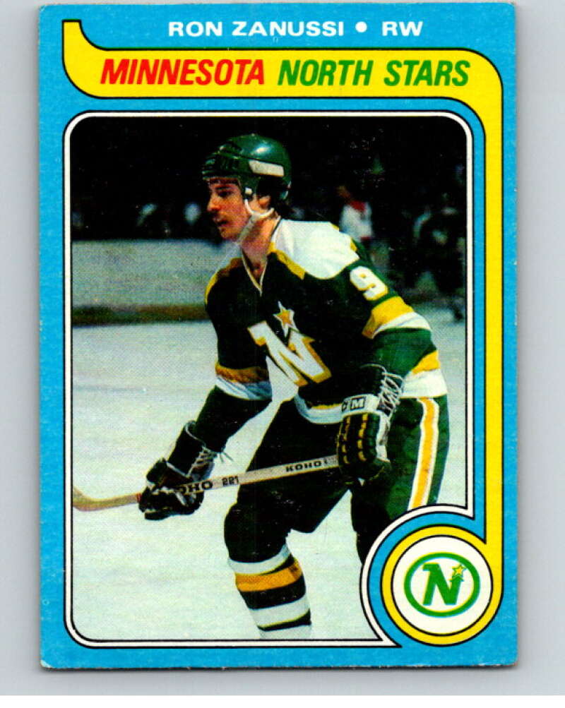 1979-80 Topps #22 Ron Zanussi Minnesota North Stars V81347 Image 1