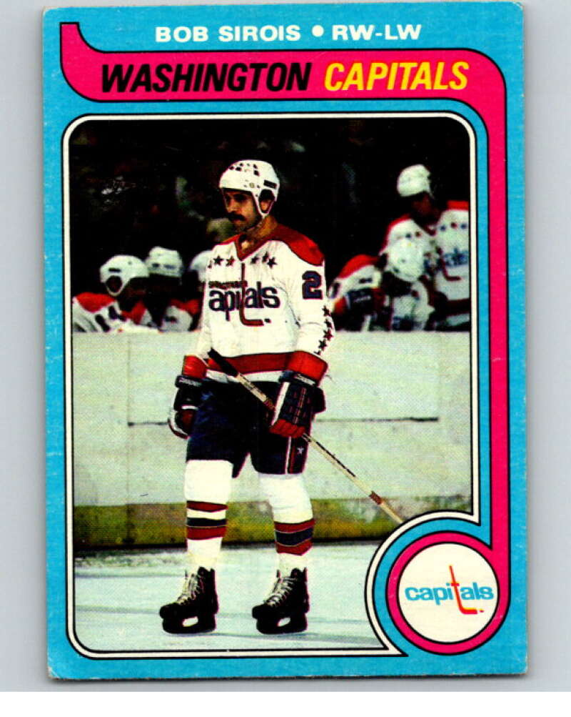 1979-80 Topps #29 Bob Sirois Washington Capitals V81366 Image 1