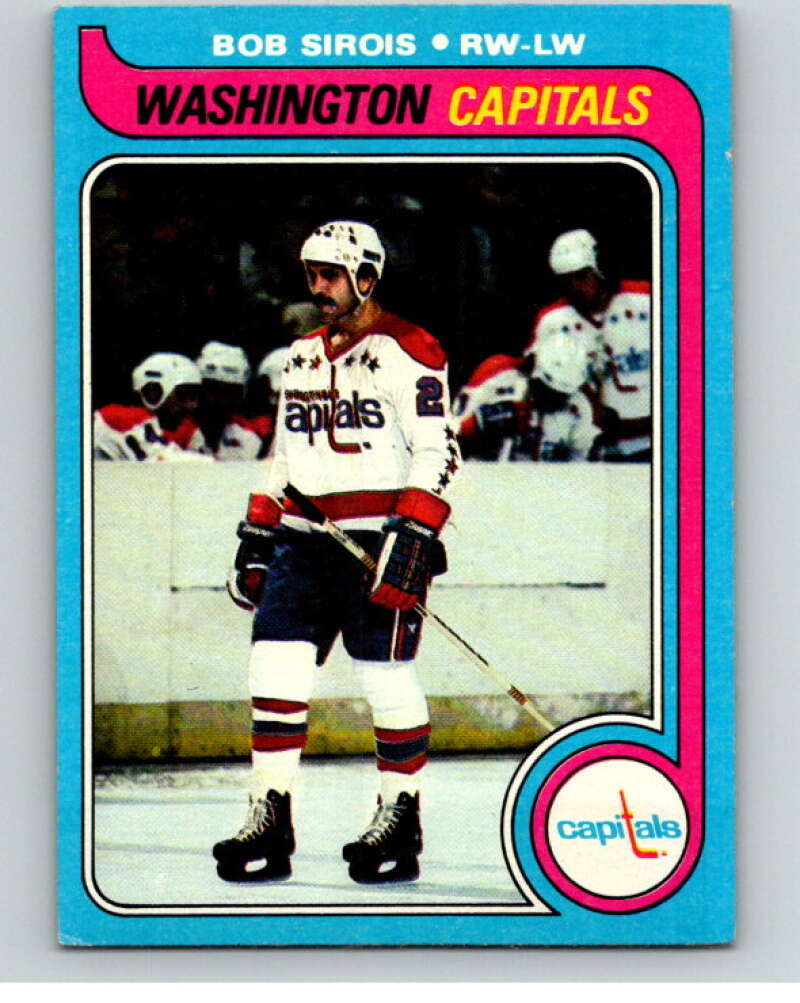 1979-80 Topps #29 Bob Sirois Washington Capitals V81369 Image 1