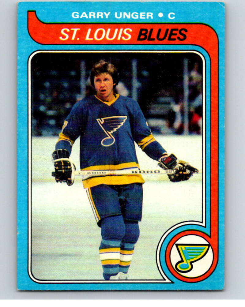 1979-80 Topps #33 Garry Unger St. Louis Blues V81378 Image 1