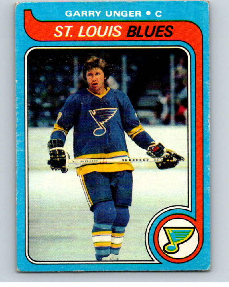 1979-80 Topps #33 Garry Unger St. Louis Blues V81379 Image 1