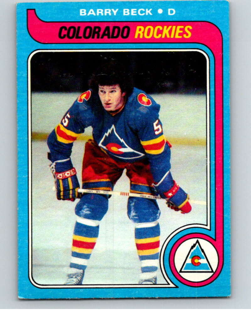 1979-80 Topps #35 Barry Beck Colorado Rockies V81390 Image 1