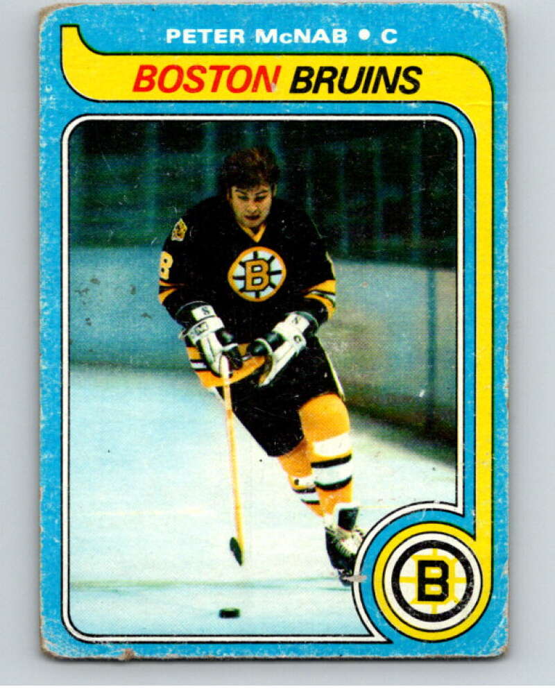 1979-80 Topps #39 Peter McNab Boston Bruins V81403 Image 1