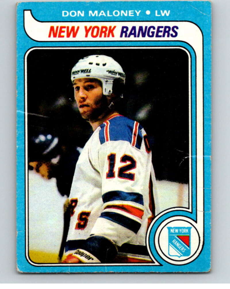 1979-80 Topps #42 Don Maloney RC Rookie New York Rangers V81408 Image 1