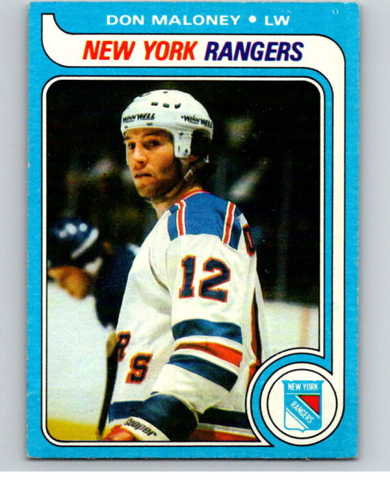 1979-80 Topps #42 Don Maloney RC Rookie New York Rangers V81411 Image 1