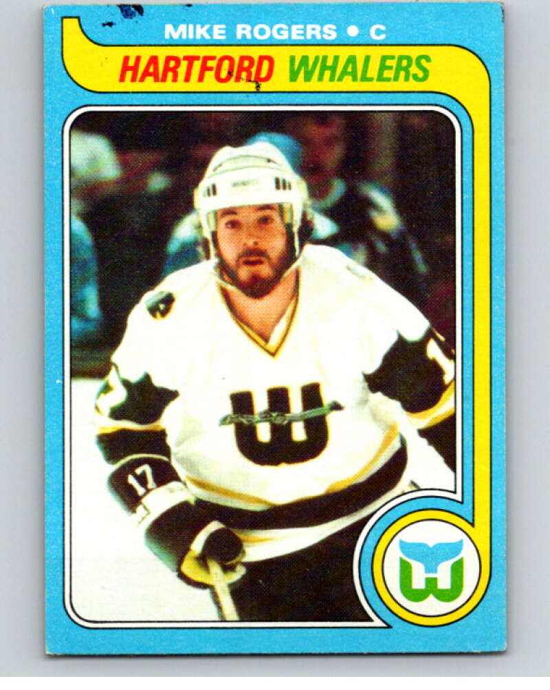 1979-80 Topps #43 Mike Rogers Hartford Whalers V81412 Image 1