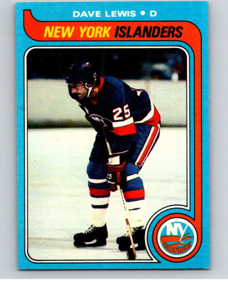1979-80 Topps #44 Dave Lewis New York Islanders V81413 Image 1
