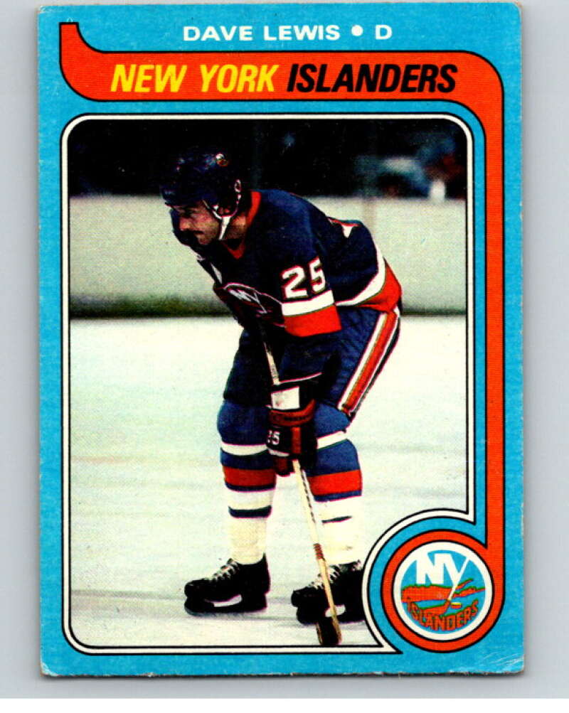 1979-80 Topps #44 Dave Lewis New York Islanders V81414 Image 1