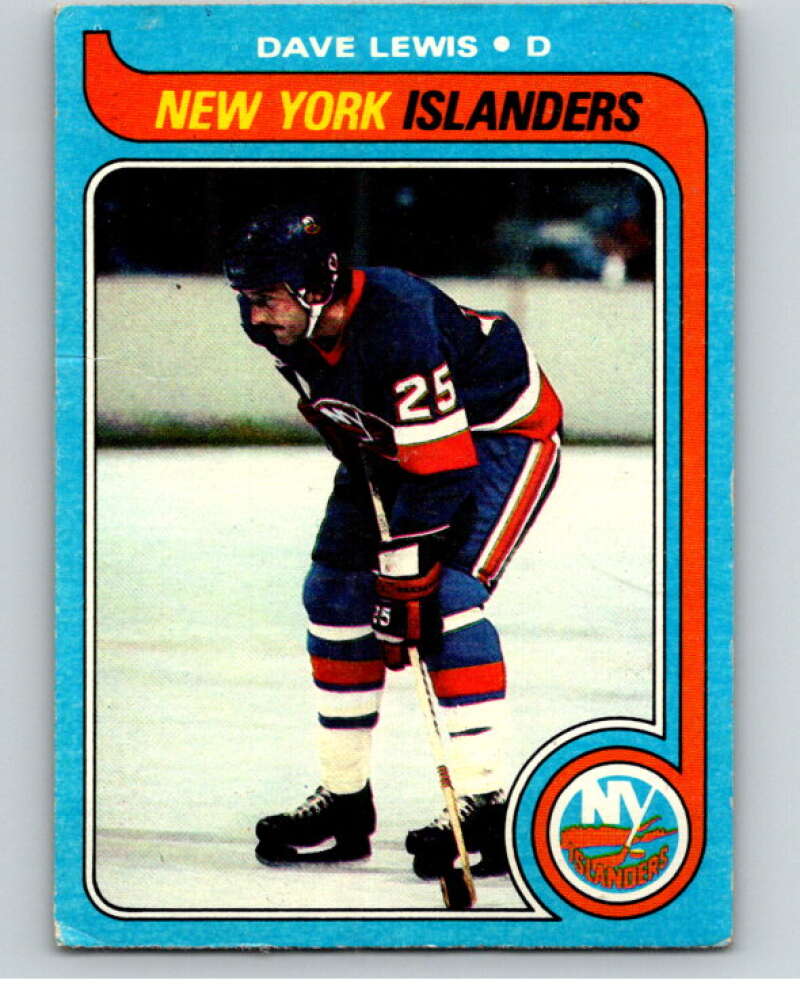 1979-80 Topps #44 Dave Lewis New York Islanders V81416 Image 1
