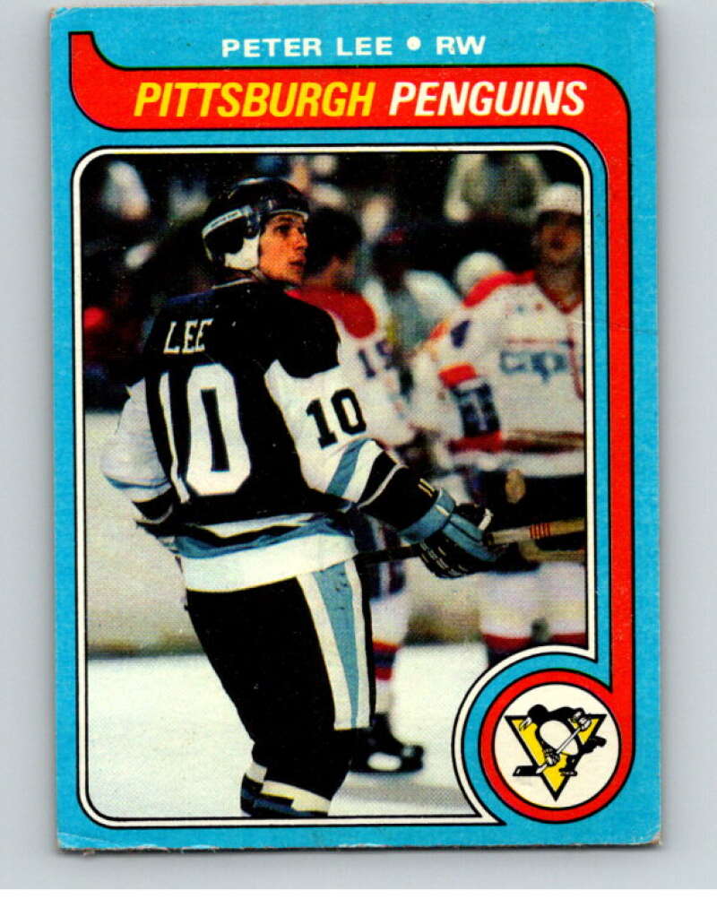 1979-80 Topps #45 Peter Lee Pittsburgh Penguins V81418 Image 1