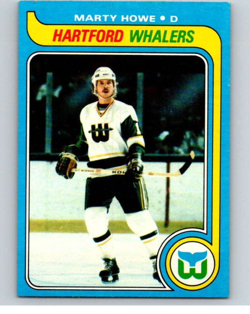 1979-80 Topps #46 Marty Howe Hartford Whalers V81419 Image 1