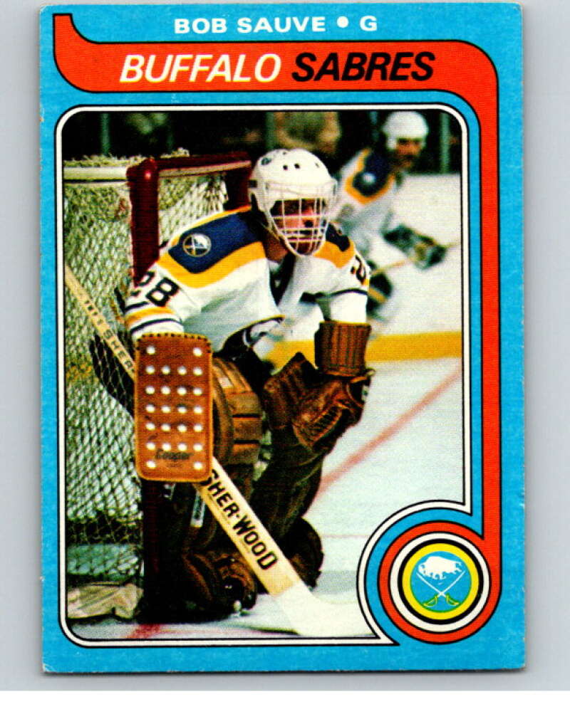 1979-80 Topps #49 Bob Sauve Buffalo Sabres V81428 Image 1