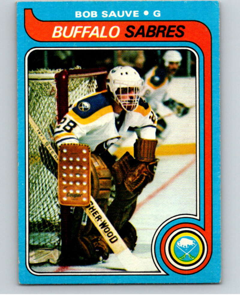 1979-80 Topps #49 Bob Sauve Buffalo Sabres V81431 Image 1