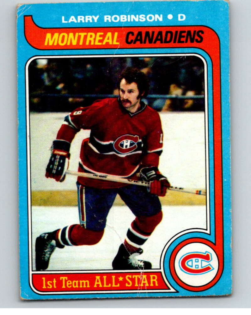 1979-80 Topps #50 Larry Robinson AS Montreal Canadiens V81433 Image 1