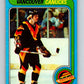 1979-80 Topps #53 Thomas Gradin  RC Rookie Vancouver Canucks  V81442 Image 1