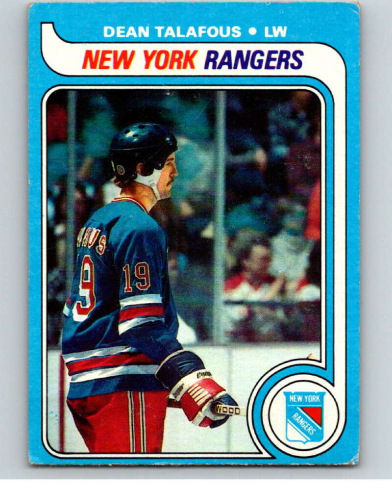 1979-80 Topps #54 Dean Talafous New York Rangers V81446 Image 1