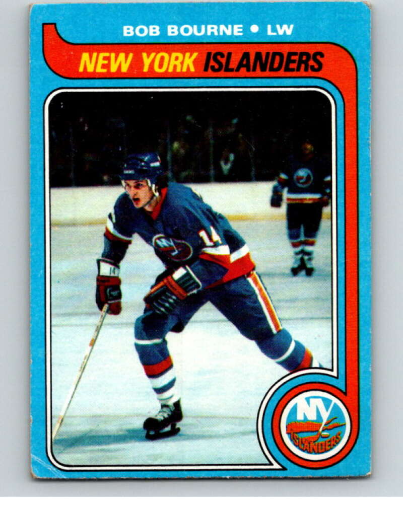 1979-80 Topps #56 Bob Bourne New York Islanders V81454 Image 1
