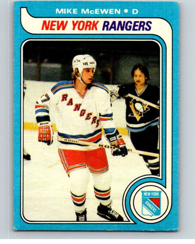 1979-80 Topps #66 Mike McEwen New York Rangers V81473 Image 1