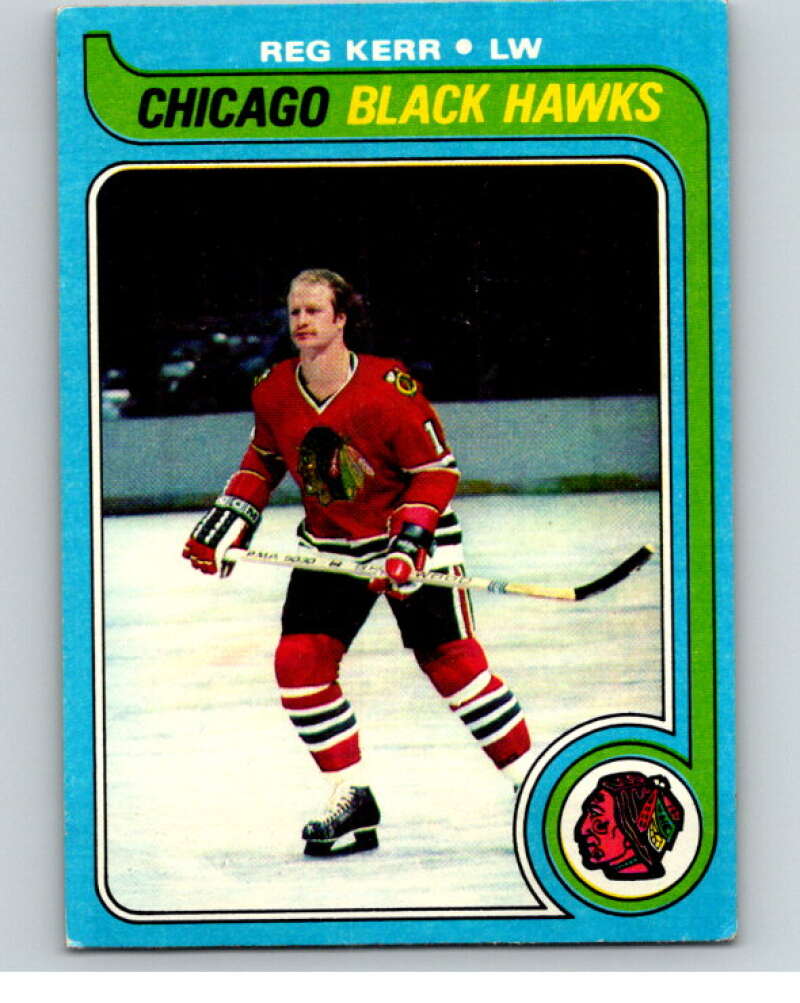 1979-80 Topps #67 Reg Kerr RC Rookie Chicago Blackhawks V81477 Image 1
