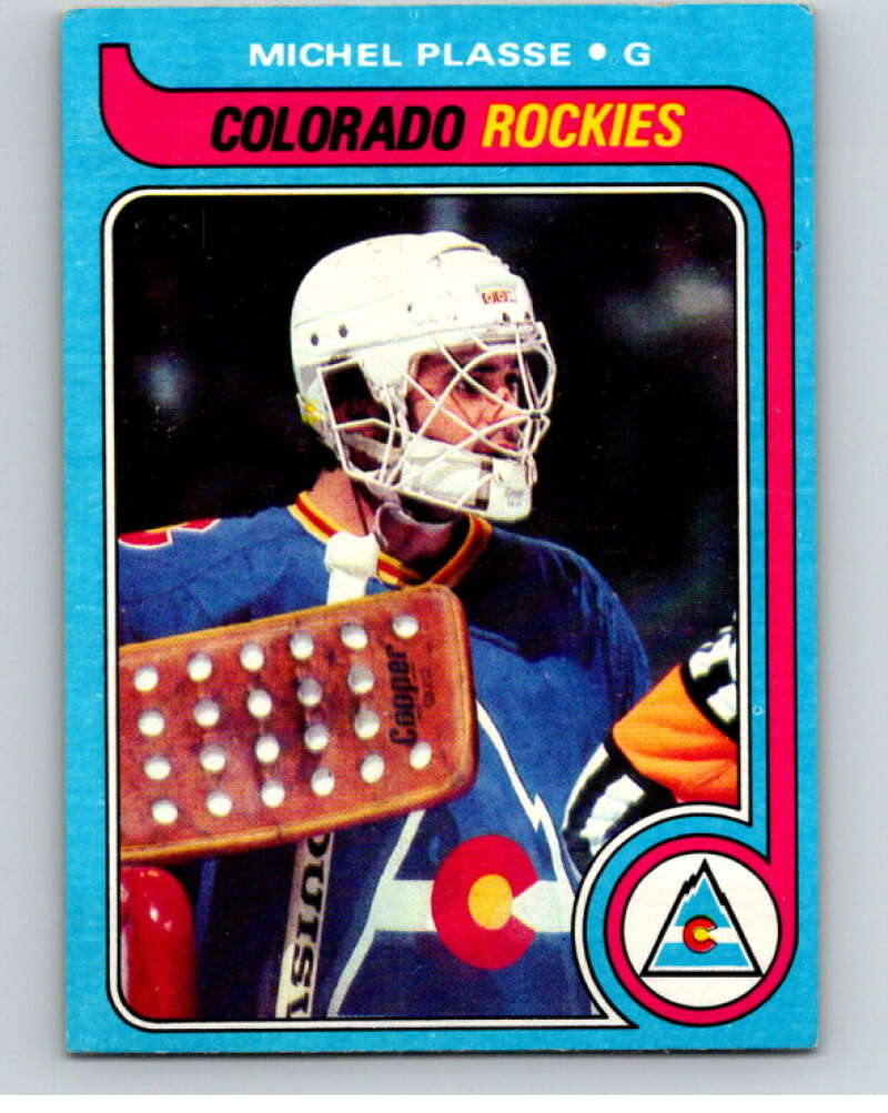 1979-80 Topps #69 Michel Plasse Colorado Rockies V81482 Image 1